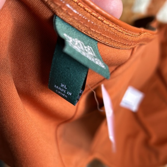 Wild fable XL rust zip back crop top - Picture 13 of 14